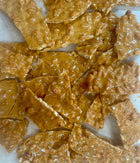 Betsy's Fancy Fudge Homemade Crunchy Nutty Peanut Brittle, Gluten Free Candy. 8 oz in 2 pkgs